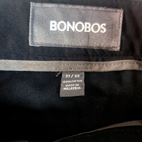 Bonobos Weekday Warrior Pants Men's 31x32 Slim Straight Navy Blue Comfort Monday - Picture 3 of 9